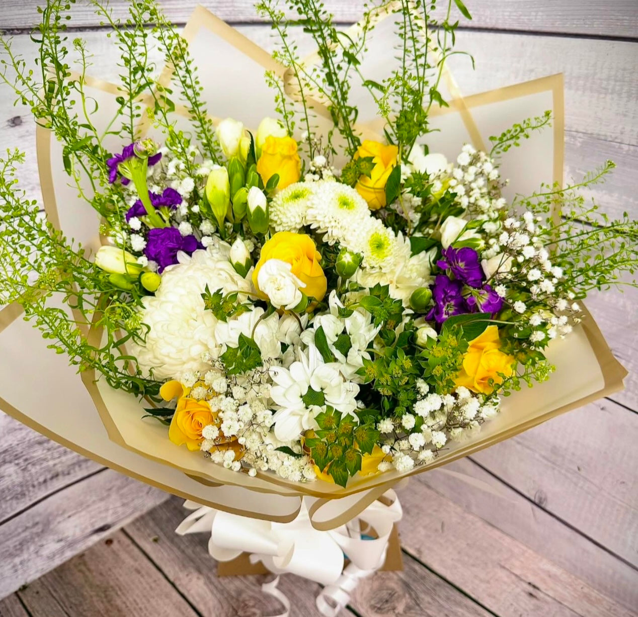 Sympathy Hand-Tied Bouquet